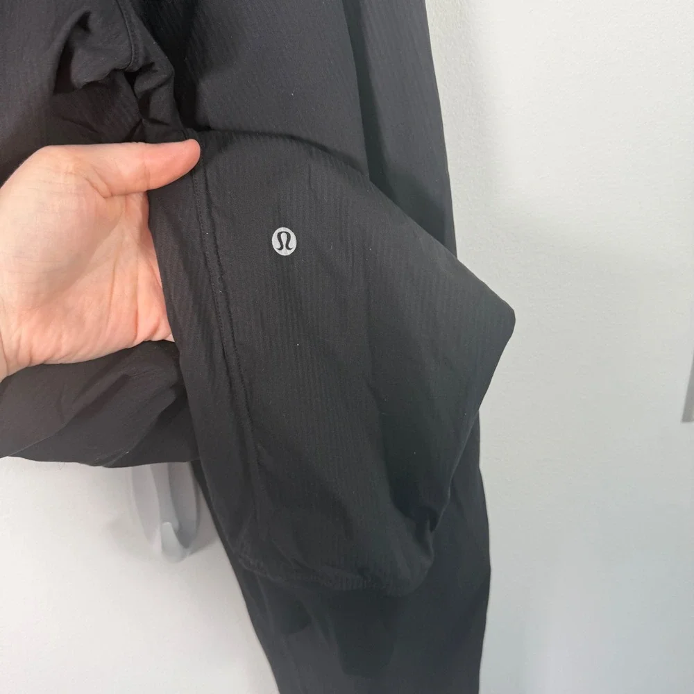 Lululemon Dance Studio Mid Rise Jogger Pants Full Length Black Travel Womens 2